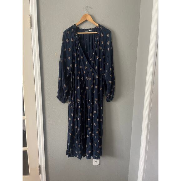 Madewell‎ Challis Midi Dress - Picture 8 of 11